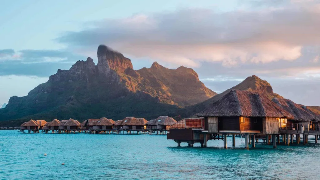 Four Seasons Resort Bora Bora overwater bungalows